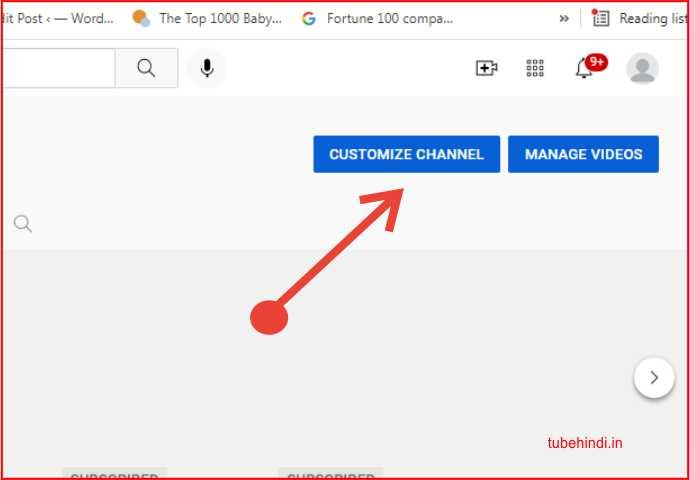 Custmize Channel 2 Manage Video